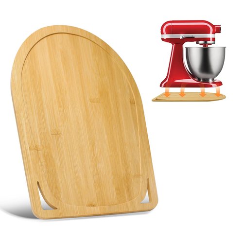 Bamboo Mixer Slider Compatible with Kitchen aid Bowl Lift Stand Mixer (4.5-5 Qt Stand Mixer)
