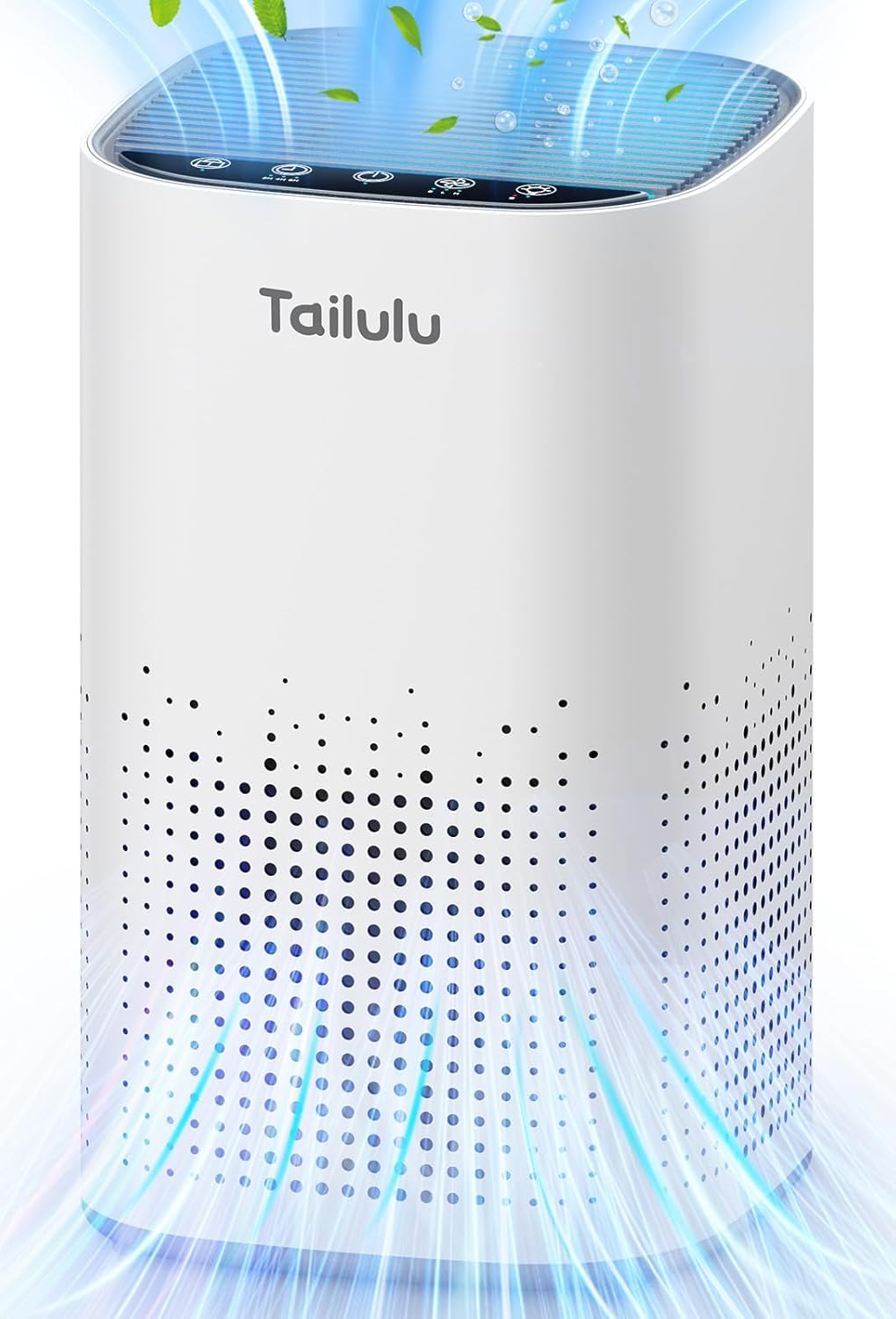 Tailulu H13 True HEPA Air Purifier - Quiet 15dB for Large Rooms up to 1500ft² | Ideal for Pets, Dust, Odor, and Smoke