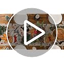 Siilues Christmas Table Runner 13'' x 60'' Snowman Gingerbread Holiday Decor