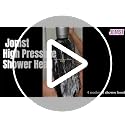 Filtered Handheld Shower Head with High Pressure Hose & Power Wash Mode