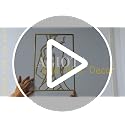3-Piece Minimalist Gold Metal Wall Art, Floral Lady Silhouette Wall Decor