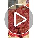 Indian Kantha Quilt - Handmade Reversible Cotton Throw 55x85 Inches