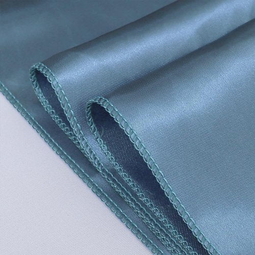 Gankar Dusty Blue Chair Sashes - 50 Pack Elegant Chair Ties for Weddings & Events Decor