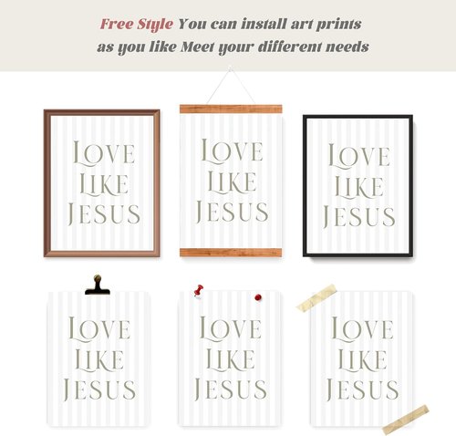 LARTSFRO Coquette Beige Bow Wall Art Decor - Inspirational Christian Posters for Teen Girls | 12x16 Inch Set of 4 (Unframed)