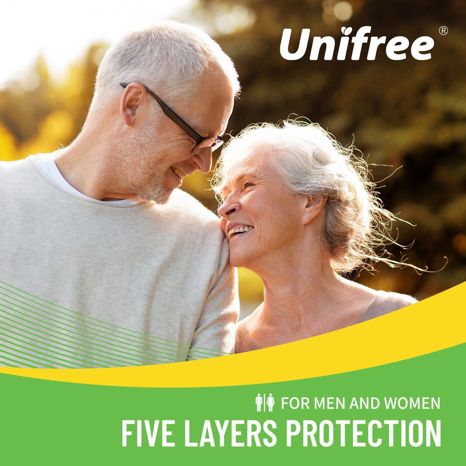 Unifree Disposable Underpads - Super Absorbent Incontinence Pads | 40 Count, Blue (XXL 36x36 Inch)