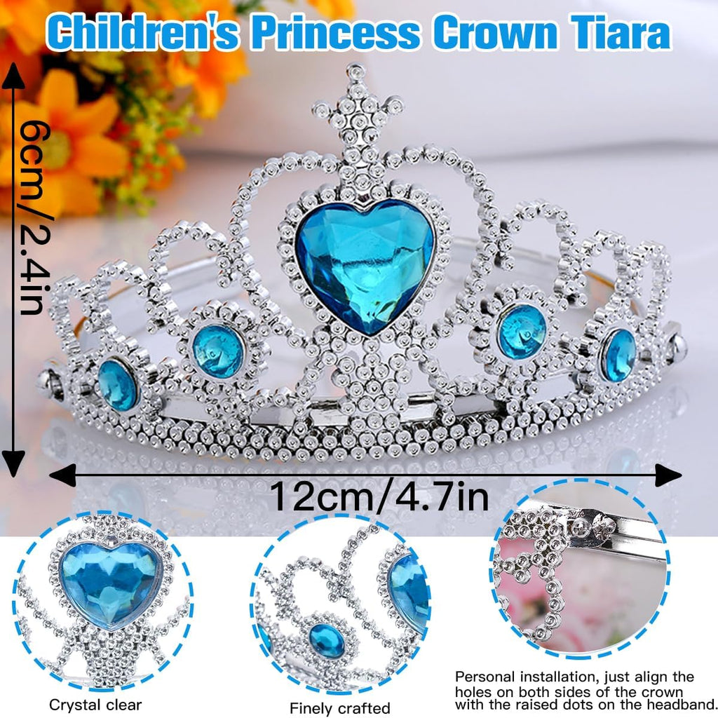 Regine Switzerland Birthday Decorations | 8th Birthday Party Supplies with Balloons, Crown & Banner