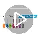360° Bendable Microfiber Mini Duster with Extendable Pole, 10-30 Inches