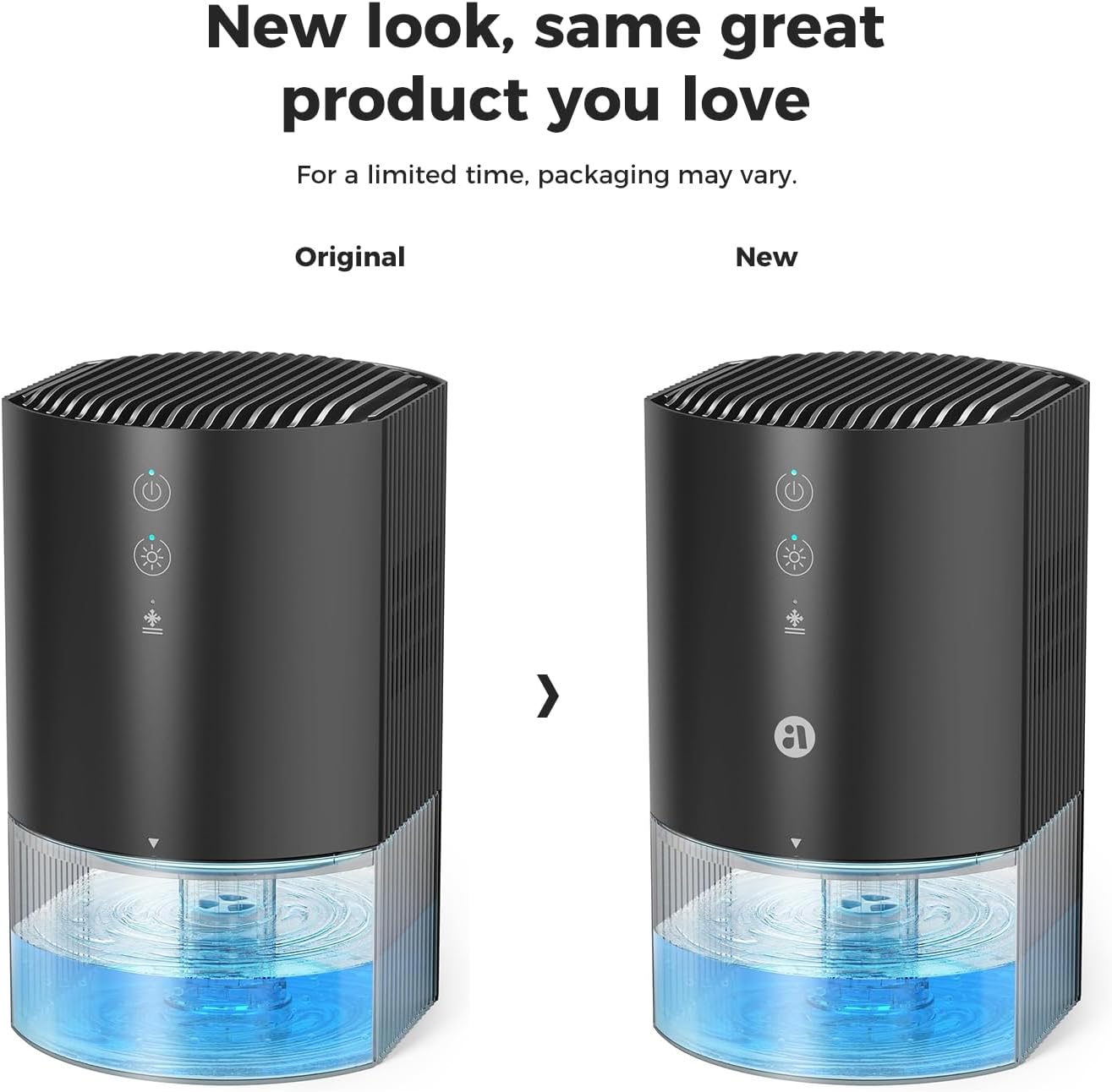 Skiennix Portable Dehumidifier - Ultra Quiet, Energy Saving with Auto Shut Off & Colorful Light | 35 OZ for Home, Office, RV, and More