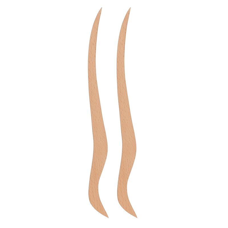 Mrs. Anderson’s Baking Ebelskiver Turning Tools, Beechwood, 12-Inch, Set of 2