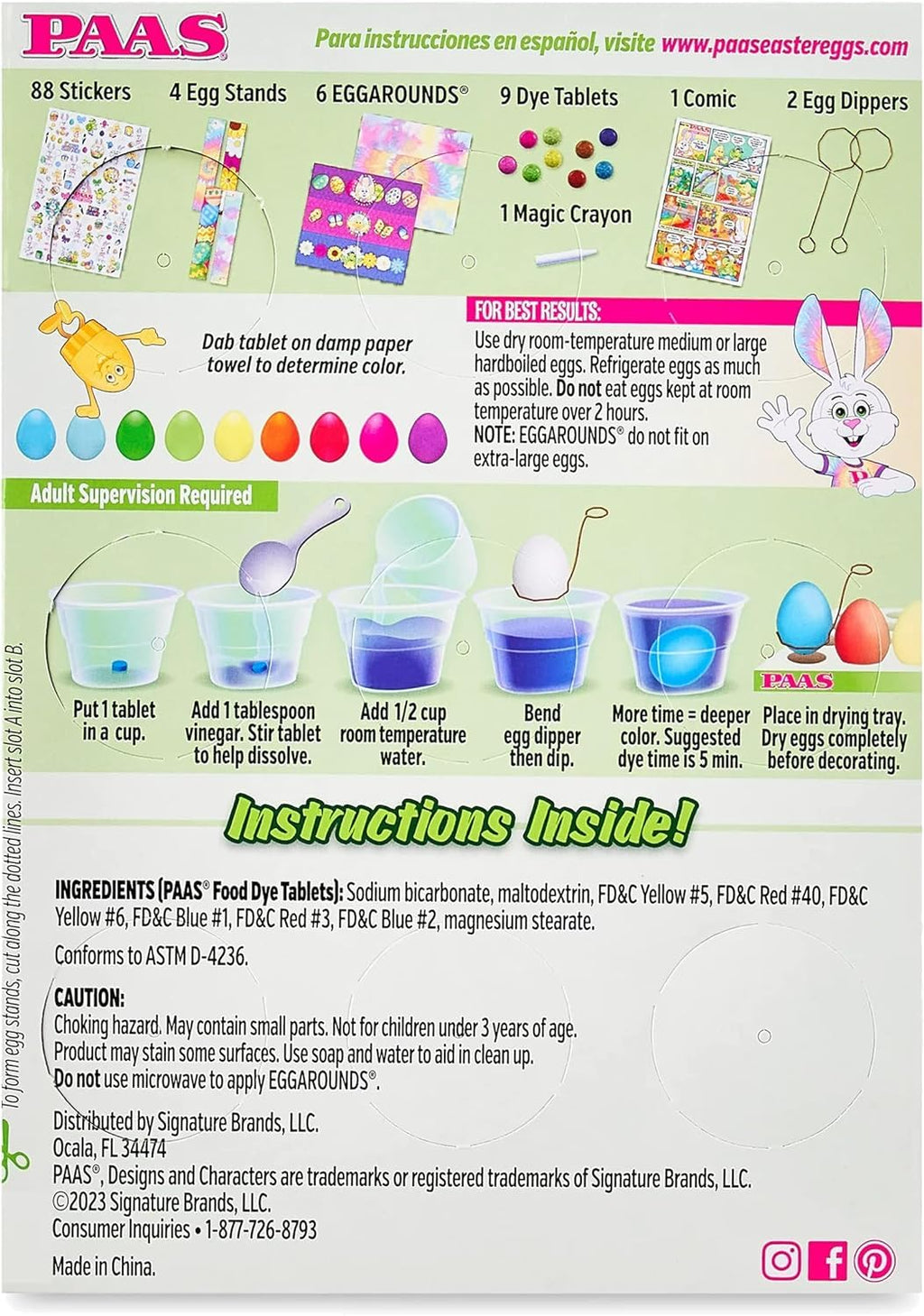 PAAS Deluxe Easter Egg Decorating Kit - Set of 2 for Creative Holiday Fun
