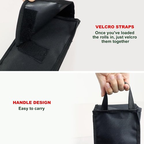Christmas Wrapping Paper Storage Container - 30 Inch Organizer for 9 Rolls | Durable 600D Fabric