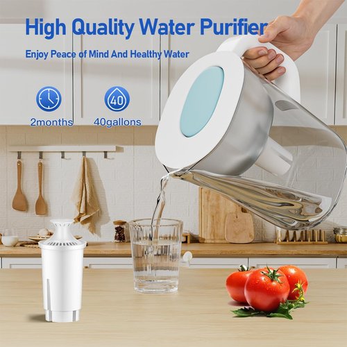 Brita Water Filter Replacement - NSF Certified for Pitchers & Dispensers | 3-Pack Classic OB03