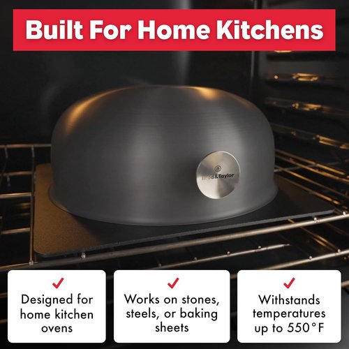 Brod & Taylor Ultralight Baking Shell for Sourdough Bread - No Preheating for Crispy Crust
