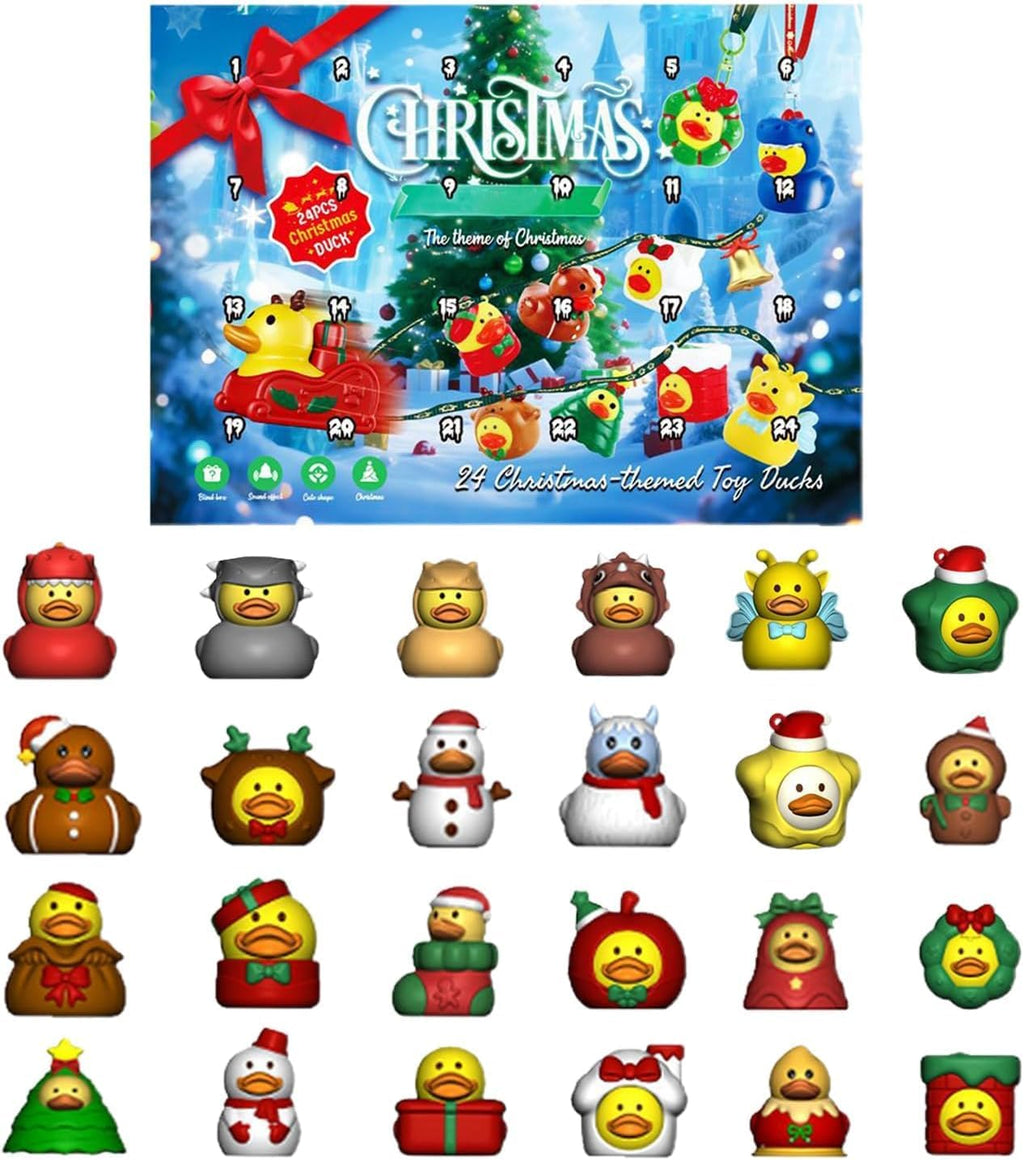 Rubber Ducks Advent Calendar 2025 - 24 Days of Surprises | Perfect Christmas Gift for Kids & Teens