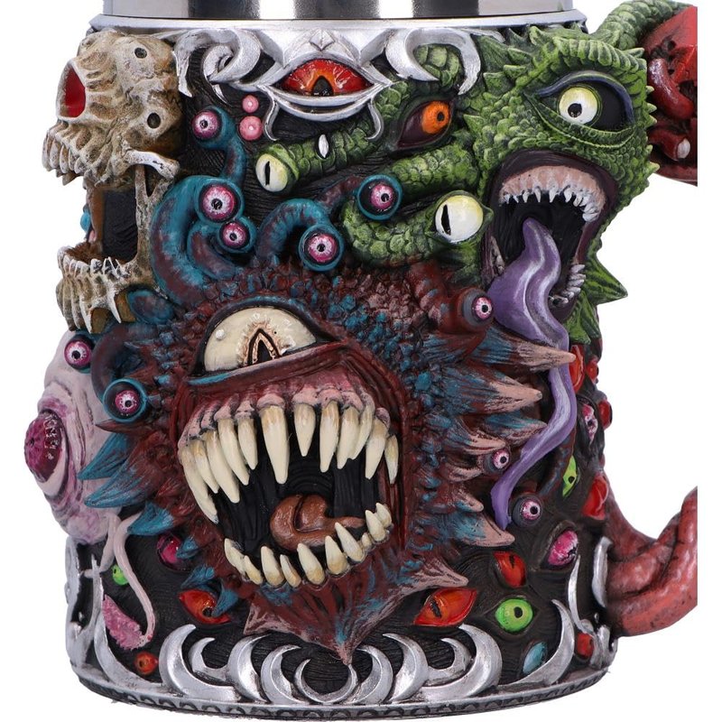 Nemesis Now Dungeons & Dragons Beholder Tankard, Fantasy Role-Playing Drinkware, Officially Licensed D&D Merchandise