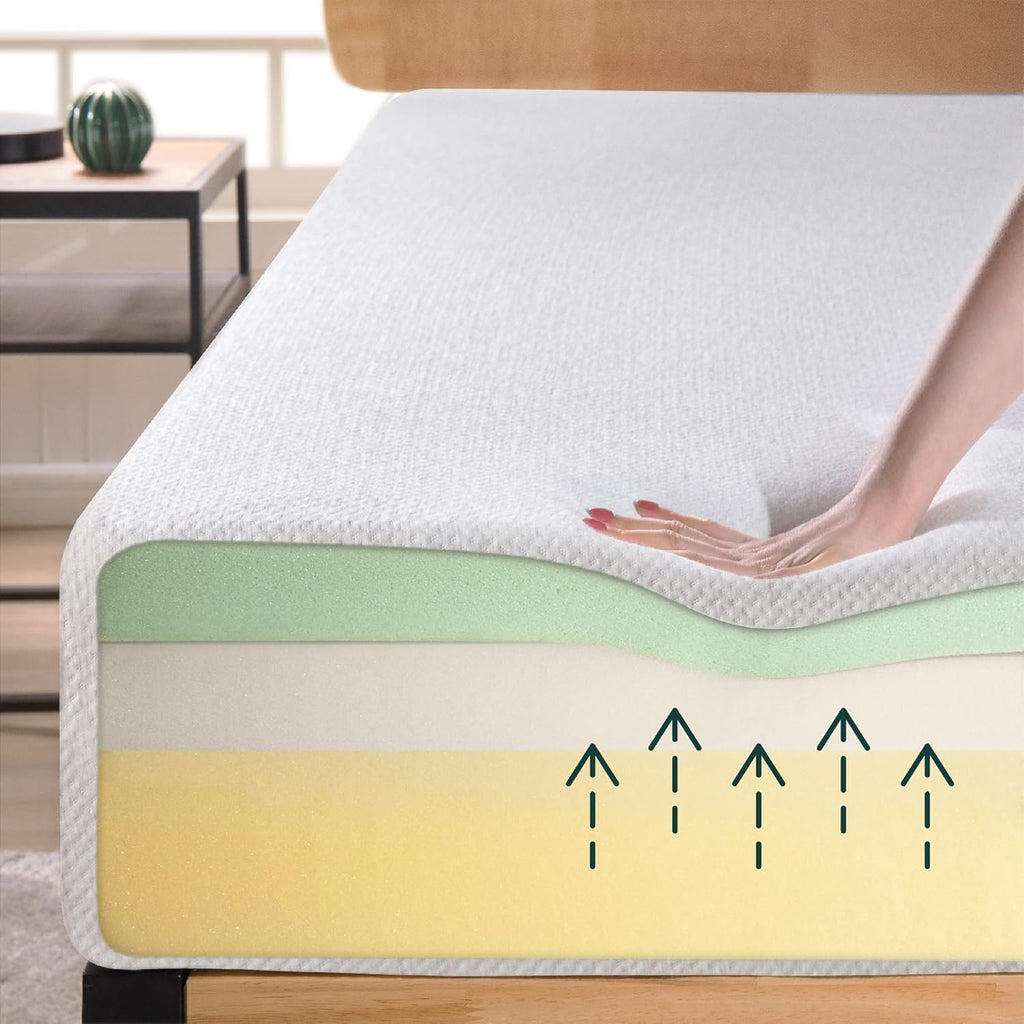 Sleep Master - Premium 8-Inch Memory Foam Mattress | Ultimate Comfort & Support