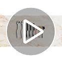 8-Piece Grout & Crevice Cleaning Brush Set - Stiff Bristle Scrub Brushes
