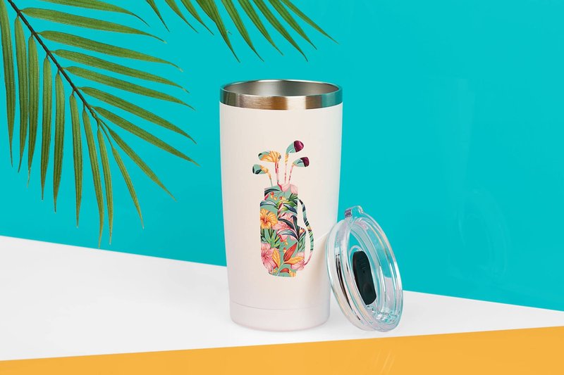 Seymour Butz Golf Gifts for Women - Insulated 20 oz Wine, Coffee Drink Tumbler- Gift for Woman Golfer