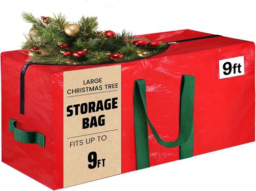 Christmas Tree Storage Bag - Waterproof Design for 9 Ft Artificial Trees | Durable Handles & Zipper