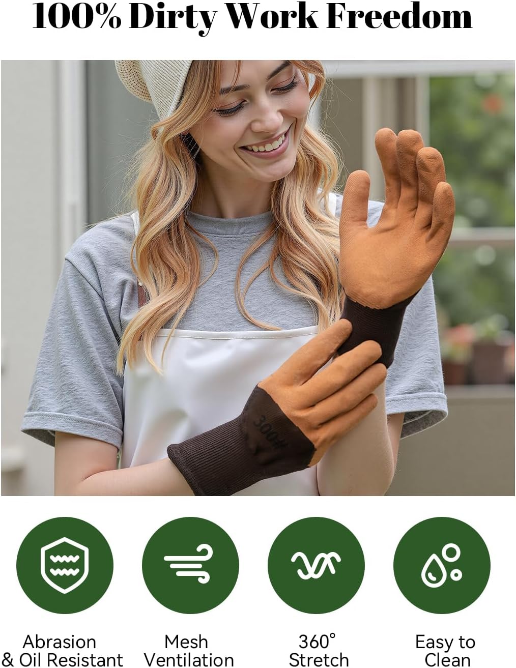 VerdantVibes 9-Piece Garden Tool Set - Heavy-Duty Ergonomic Hand Tools with Rust-Resistant Storage Bag | Perfect Gardening Gifts for Women