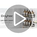 Shower Caddy 3-Pack Rustproof Adhesive Bathroom Organizer Shelves