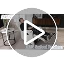 Swivel Rocking Recliner Chair, Chenille Nursery Glider for Living Room