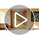 2-Pack Pastel Smile Face Classroom Door Window Blackout Curtains