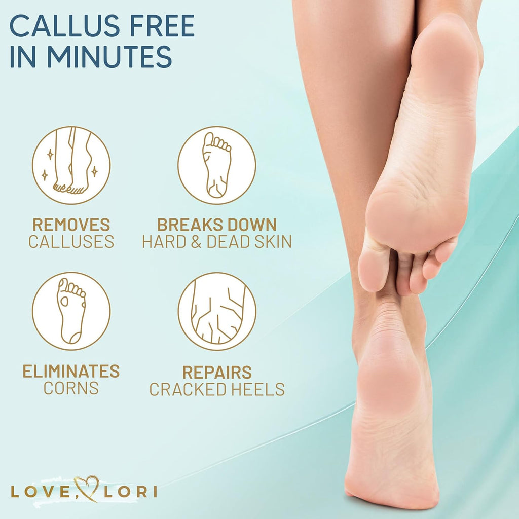 Skiennix Callus Remover Gel - Extra Strength Foot Care Scrubber for Smooth Feet | 6oz