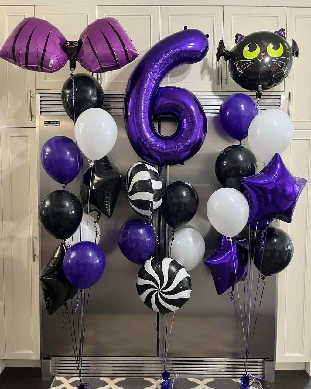 Purple Number 3 Balloon - 40 Inch 3rd Birthday Celebration Decor for Kids & Adults