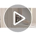 2 Tier Bathroom Counter Organizer & Corner Vanity Shelf in Black