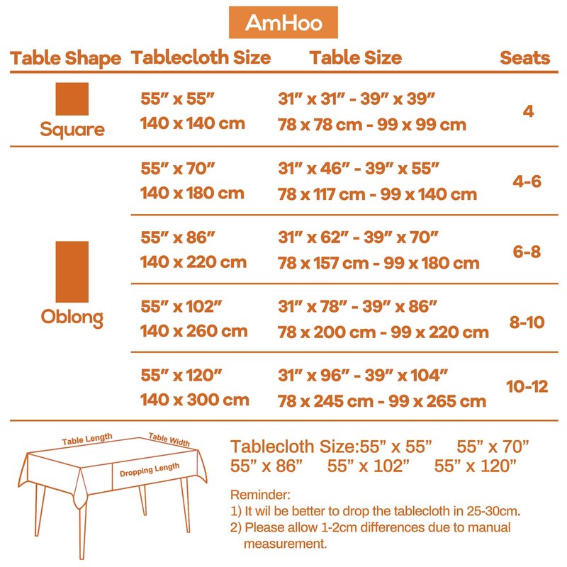 AmHoo Linen Tablecloth Table Cloth Stitching Tassel Rectangle Decorative Natural Table Cover for Kitchen Dinning Wedding Buffet 55 x 102 Inch Navy Blue