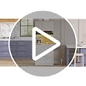 71" Tall Kitchen Pantry Cabinet with Microwave Stand, LED Lights & Charging