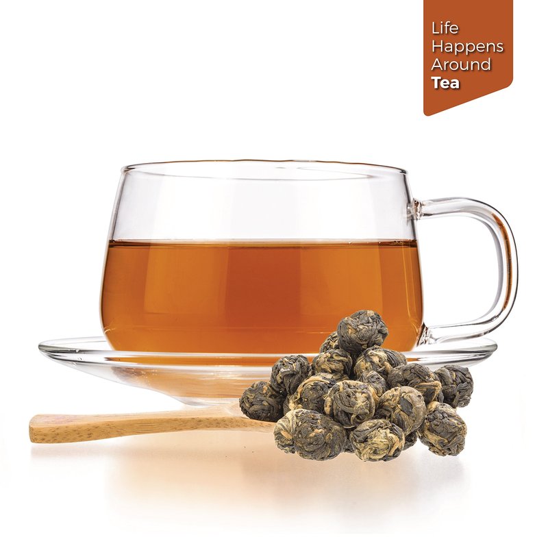 Tealyra - Black Dragon Pearls - Yunnan Special Black Tea - Loose Leaf Tea - Premium Tea - Bold Caffeine - 440g (16-ounce)
