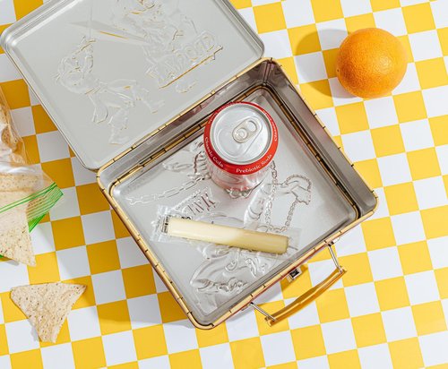 Toynk Fallout Grognak The Barbarian Retro-Style Metal Lunchbox | Reusable Storage Tin Container