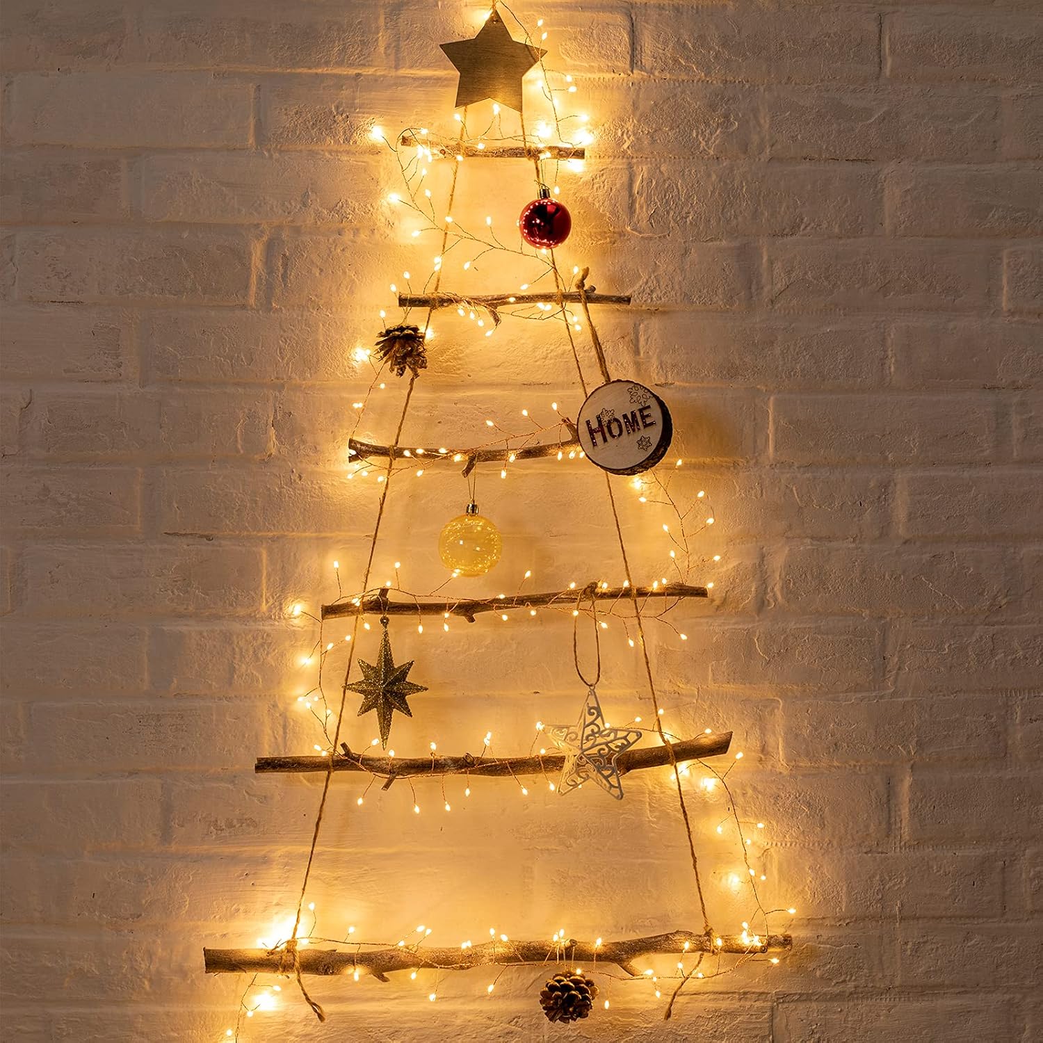 Skiennix Fairy Lights - 10Ft 200LED Waterproof Copper Wire String Lights | 8 Lighting Modes for Bedroom & Holiday Decor
