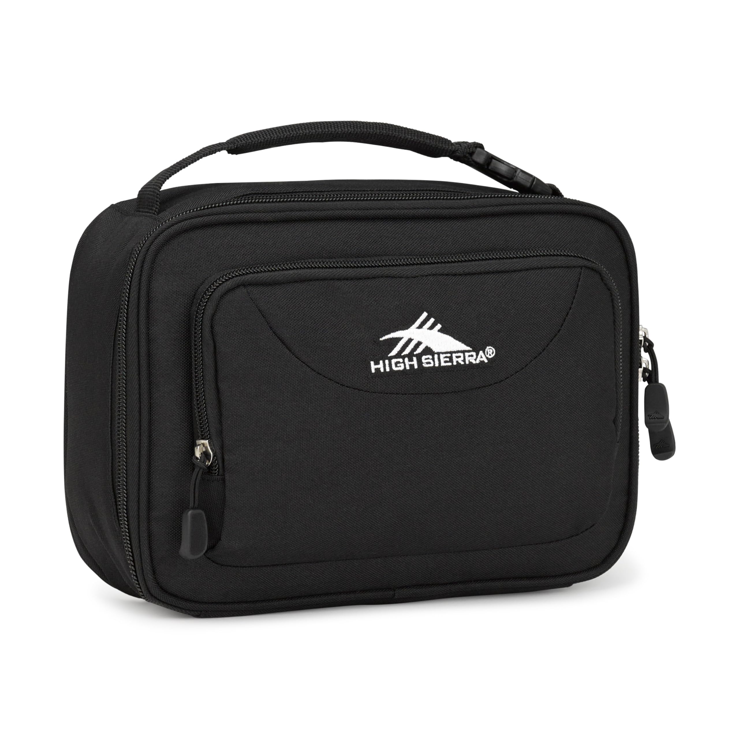 High Sierra Single Compartment Lunch Bag, Black, One Size