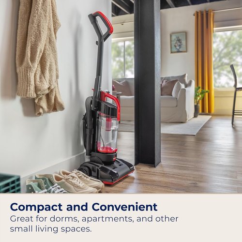 Bissell CleanView Compact Upright Vacuum - Lightweight Design with Powerful Suction | Ideal for Dorm Rooms & Apartments
