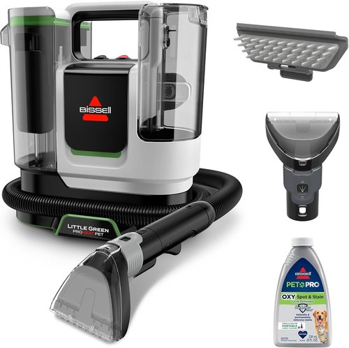 BISSELL® Little Green® Proheat® Portable Deep Cleaner - Heated Cleaning Technology & Pet Pro Oxy Formula Included | 3969