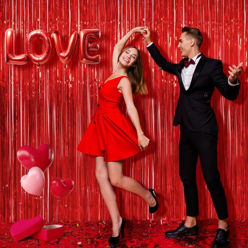 Galentines Day Decorations | Valentine's Decor Backdrop Banner for Wall & Door - Indoor/Outdoor Use