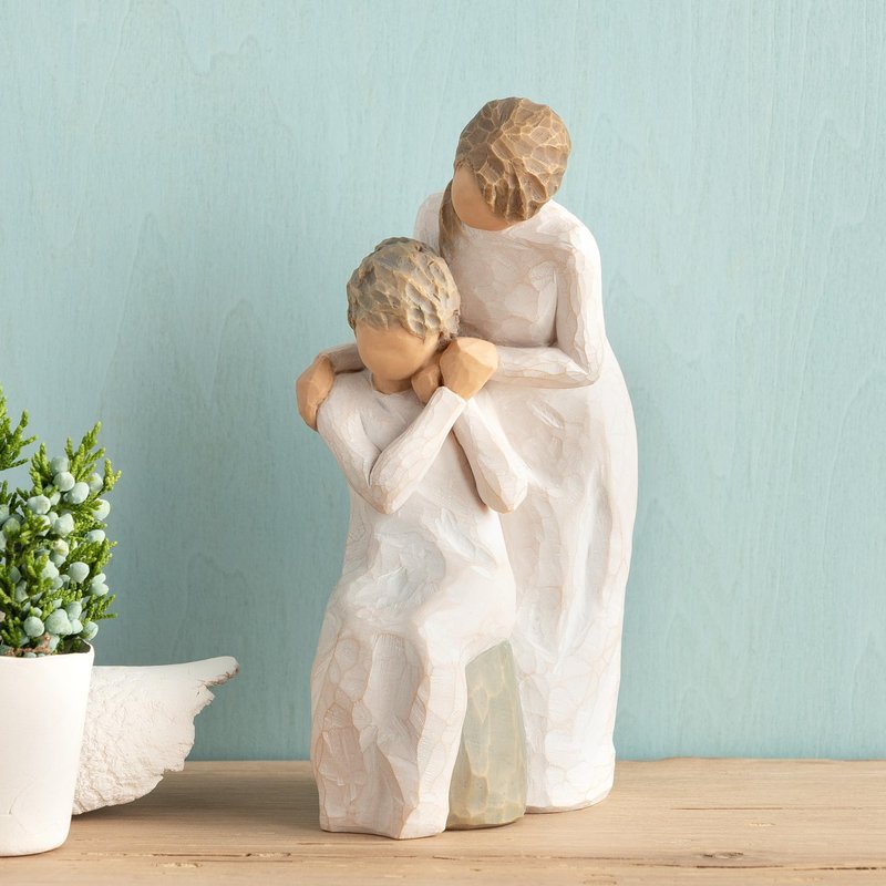 Willow Tree Loving My Mother Figure Plus with My Grandmother Figure, Sculpted Hand-Painted 2 Piece Set
