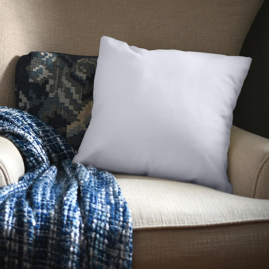 Utopia Bedding Throw Pillow - Fluffy Down Alternative Cushion for Bed & Sofa | 26 x 26 Inches, White