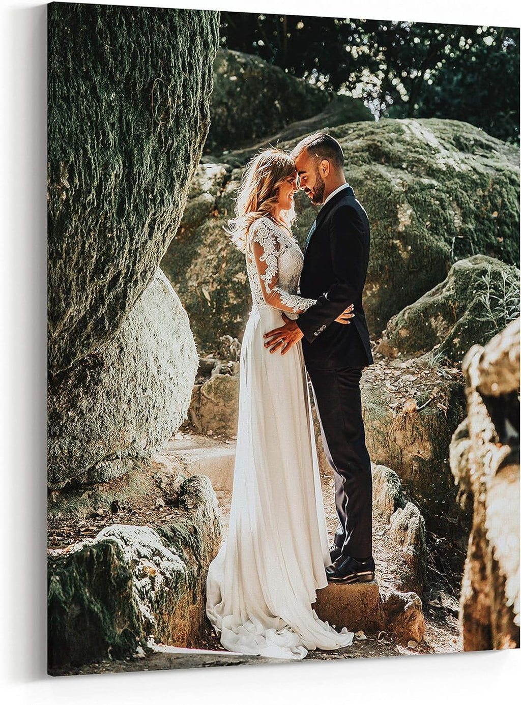 P&L ART Personalized Custom Canvas Prints - Transform Your Photos into Stunning Wall Art | 12x18 Size