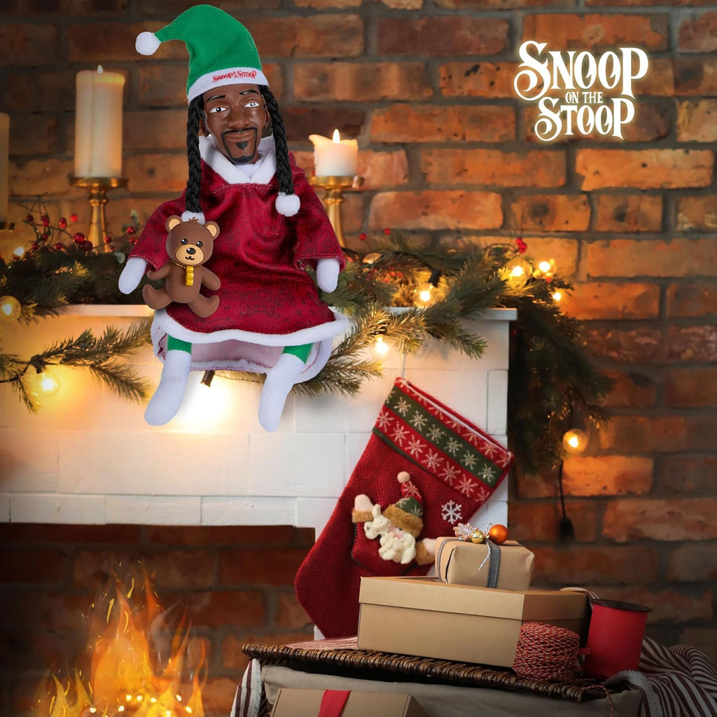 Snoop Dogg Pajama Expansion Pack - Red Robe with Teddy Bear for Cozy Nights | Perfect Secret Santa Gift