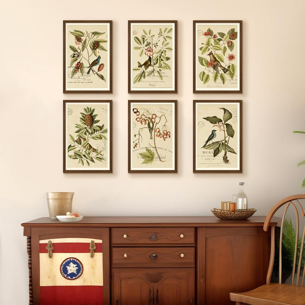 Upsimples 12x18 Picture Frame - Versatile Wall Hanging for 11x17 or 12x18 Photos, Brown Finish, 1 Pack