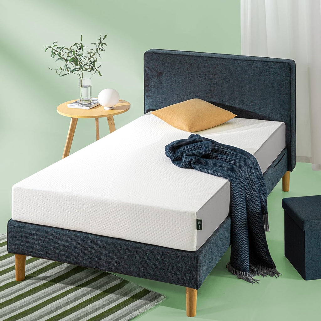 Zinus 8 Inch Twin Cooling Foam Mattress - Affordable Comfort with Certified Safe Materials