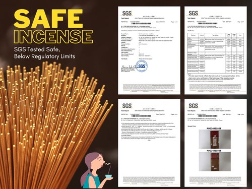 Incense Fortune - LaoShan Sandalwood Incense Joss Sticks (30cm, 300g, 400 Sticks) - Taiwan Traditional Bamboo Sticks for Religious, Thin & Less Smoke (5)