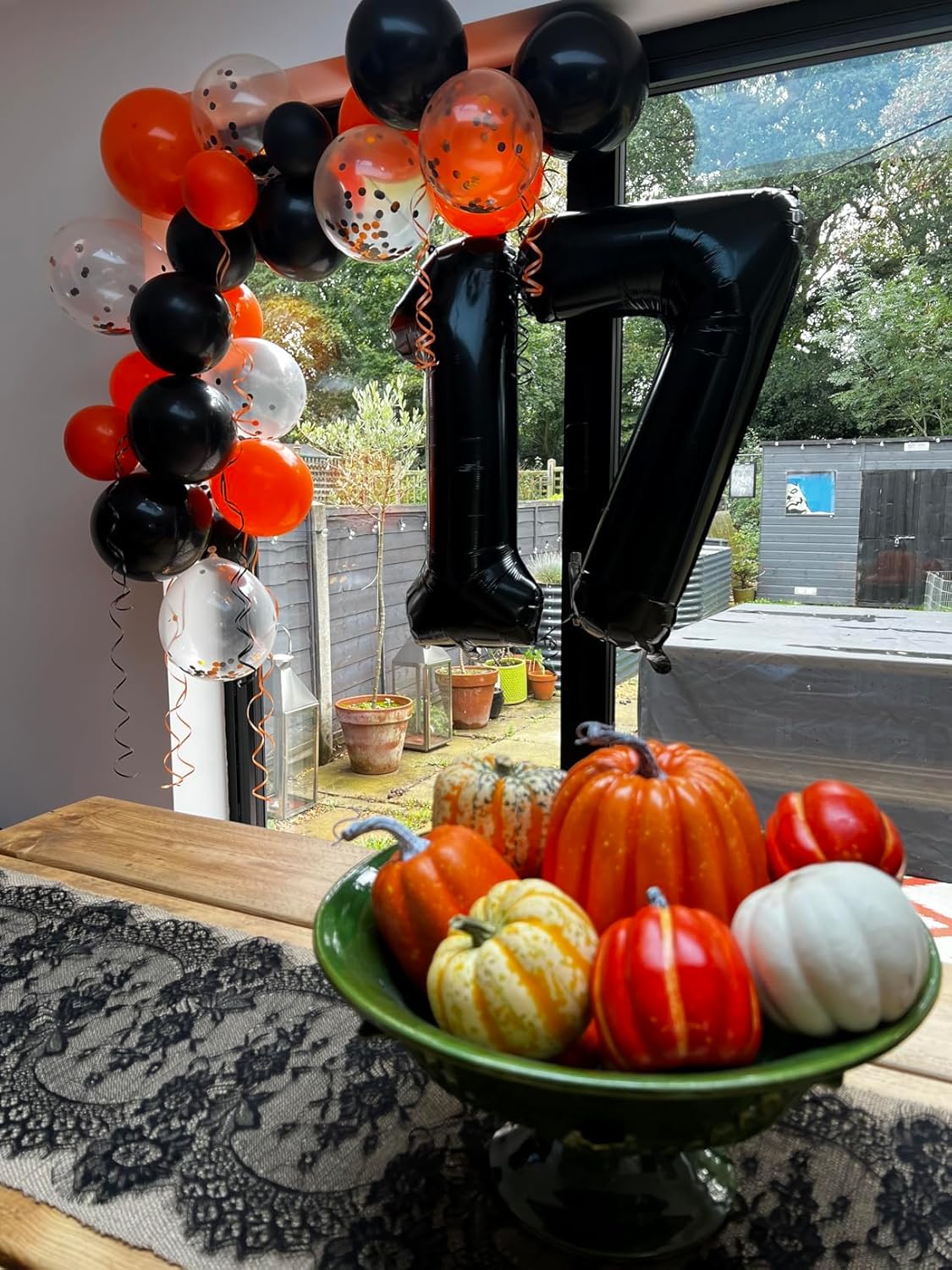 Number Balloons - Black 1 Balloon for Birthday Party | 40 Inch Large Decoration for 1st Birthday
