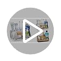 7-Slot Bathroom Countertop Organizer with Drainage for Toothbrushes