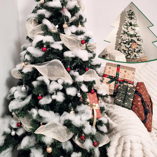 BUTUZE Polyester Fiber - Artificial Snow Cloud Decor for Room Ceiling | 400g/14oz Polyfill Stuffing