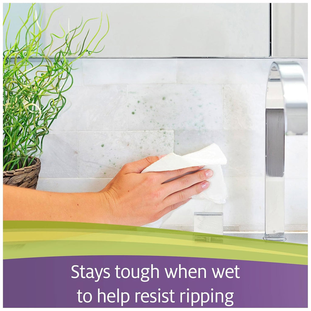 VIVA Choose-A-Sheet Paper Towels - Soft & Strong Cloth-Like Texture - 6 Big Rolls for Ultimate Clean